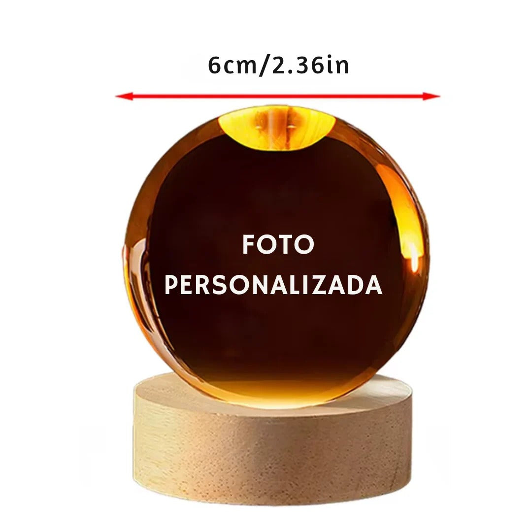 Luminária Cristal Personalizada