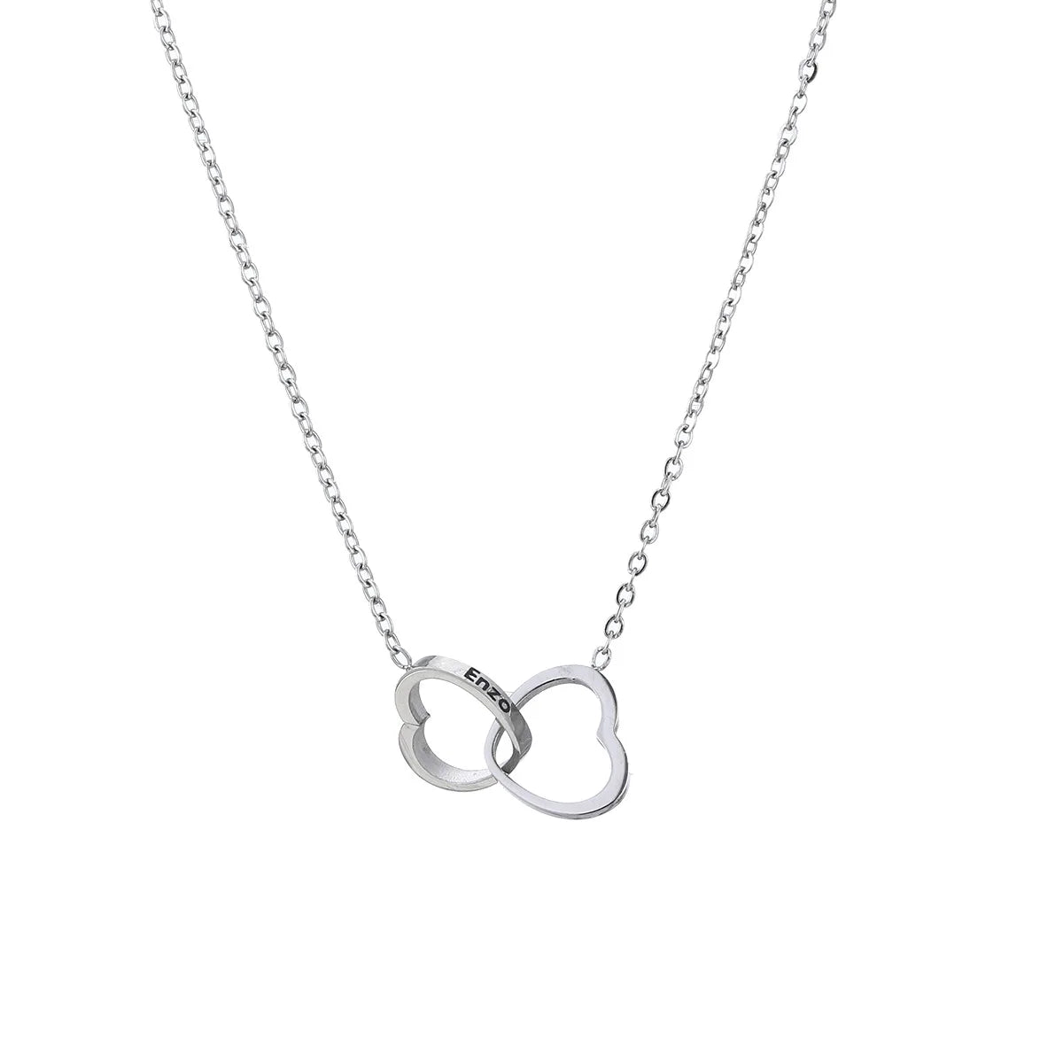 Urso Rosa Eterna Colar Personalizado