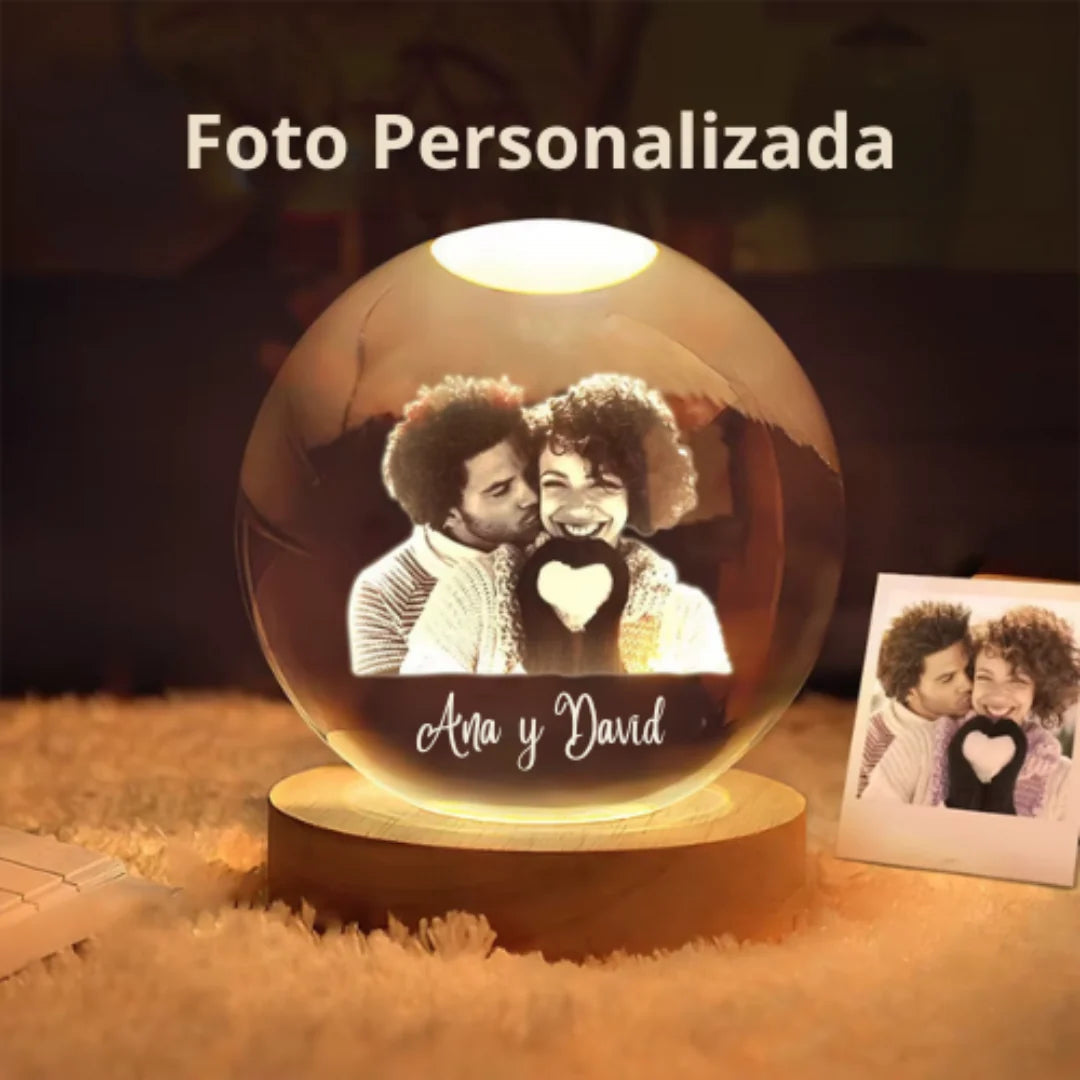 Luminária Cristal Personalizada