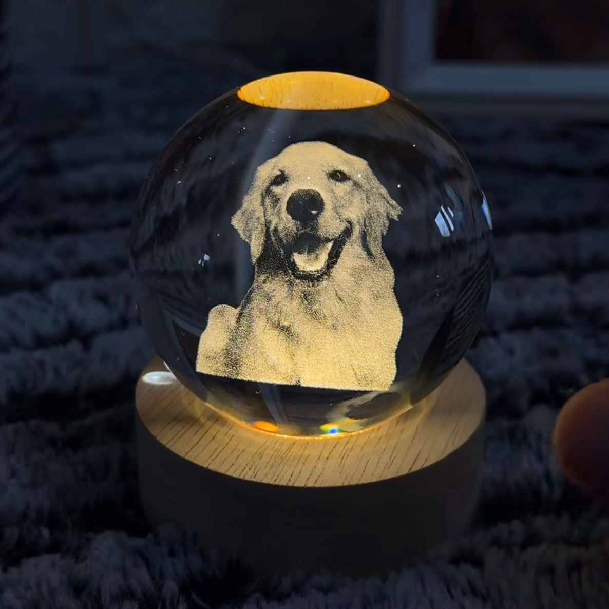 Luminária Cristal Personalizada