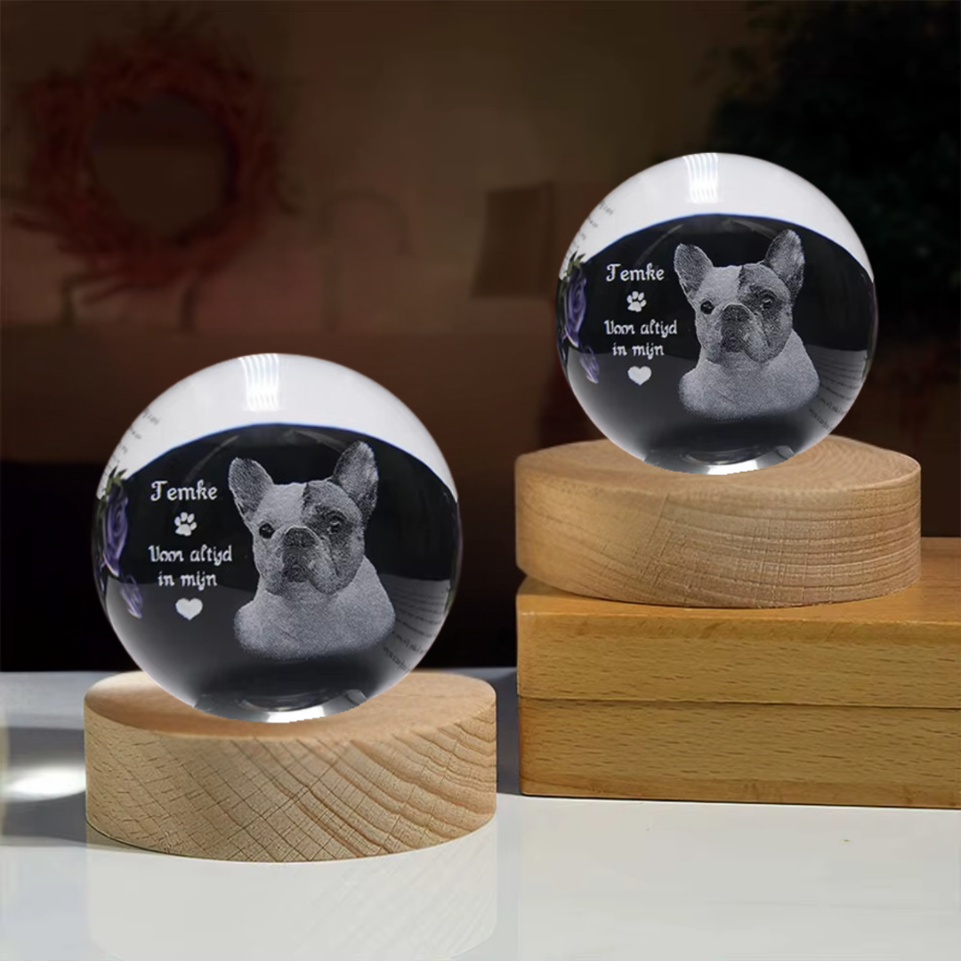 Luminária Cristal Personalizada