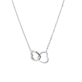 Urso Rosa Eterna Colar Personalizado
